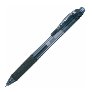 【Pentel 飛龍】ENERGEL-X自動鋼珠筆0.5 黑 BLN105-AX(3入1包)