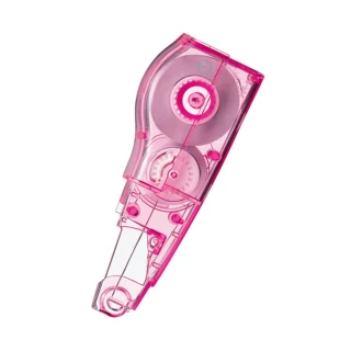 【PLUS 普樂士】艷彩智慧型滾輪修正內帶WH-634R粉紅4.2mm(3個1包)
