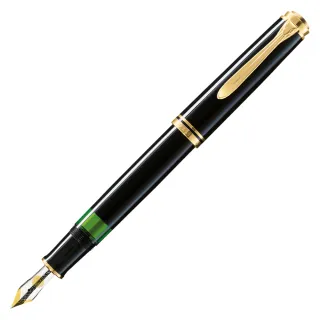 【Pelikan】百利金 M800 黑色鋼筆(送原廠4001大瓶裝墨水)