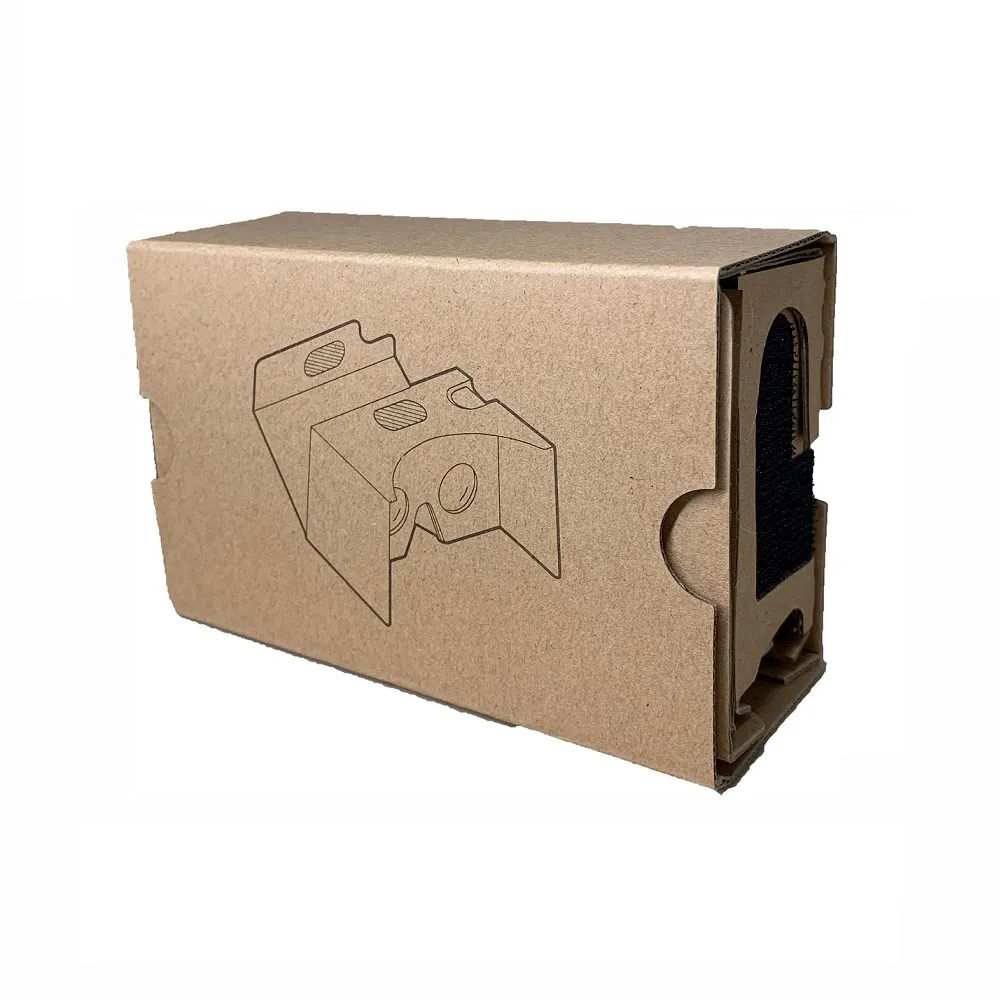 【AIBOXVR】AIBOXVR Glass Google Cardboard II 谷歌虛擬實境眼鏡二代咖啡色