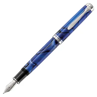 【Pelikan】百利金 M805 限量藍色沙丘 鋼筆(送原廠4001大瓶裝墨水)