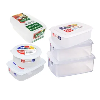 【日本NAKAYA】日本製造透明收納保鮮盒(7件組)