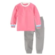 【Baby 童衣】兒童套裝 簡約螺紋素面居家服 12012(共3色)