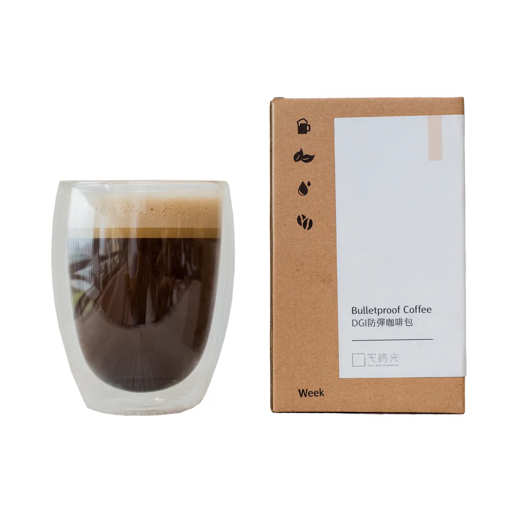 【宅時光】油包式防彈咖啡-1分鐘奶油咖啡包(31g x 5包/盒)