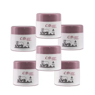 【澳洲Natures Care】C.D. 綿羊霜含維他命E(6入組 250g/罐)