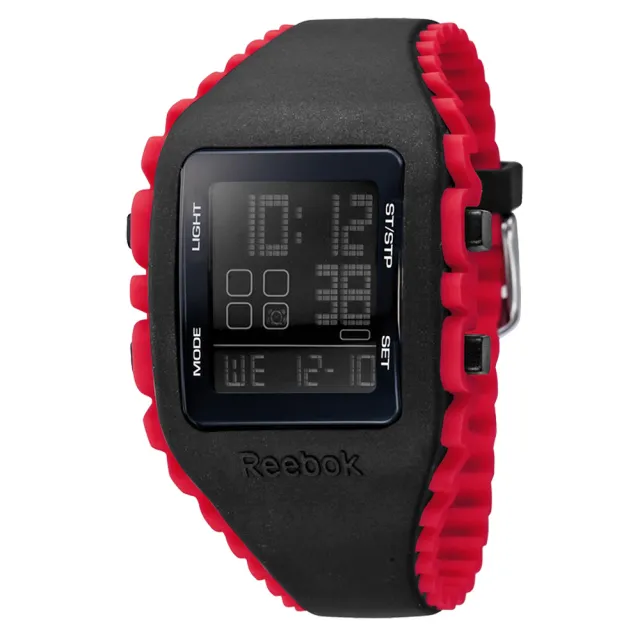 【REEBOK】Z1G系列光速飛躍電子腕錶-紅x黑(RF-WZ1-G9-PBIR-BR)