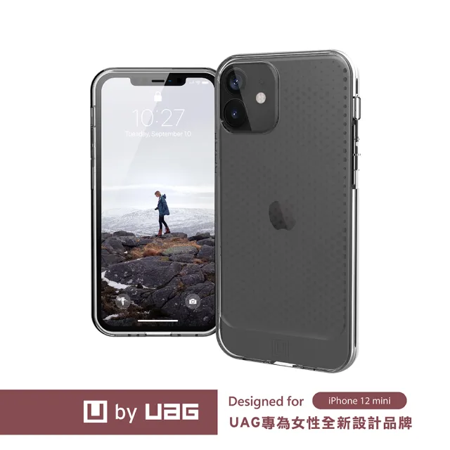 【UAG】(U) iPhone 12 mini 耐衝擊保護殼-亮透明(U by UAG)