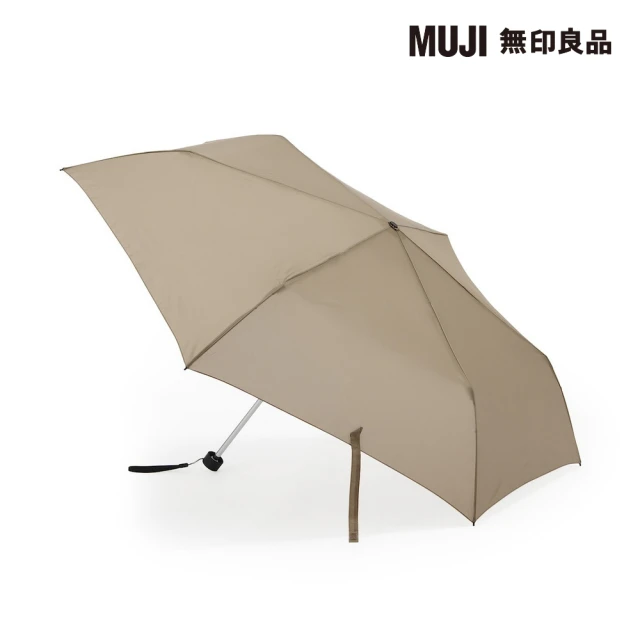 MUJI 無印良品 聚酯纖維隨身折傘(共3色)