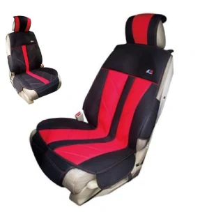 【e系列汽車用品】HY-557 風華連結椅套 1入裝(台灣製造 人體工學設計 氣墊椅套 保護套 座墊 涼墊)