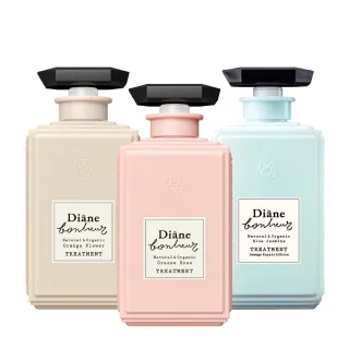 即期品【Moist Diane 黛絲恩】工藝香水 護髮素500ml(深層修護玫瑰/豐盈亮澤橙花/輕感蓬蓬藍茉莉)