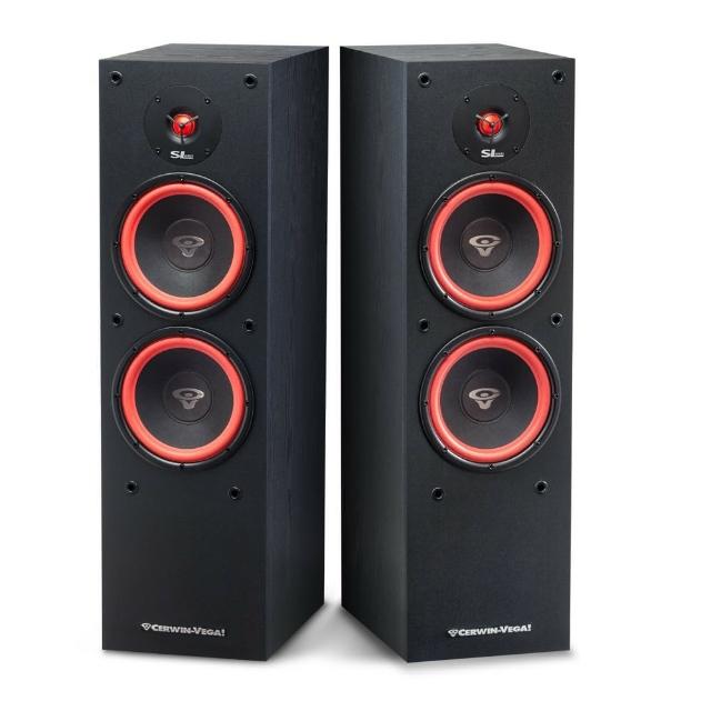 【CERWIN-VEGA 美國大地震】SL-28 劇院揚聲器(雙8英寸2路落地式喇叭/卡拉OK喇叭/影音週邊)