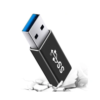【Bill Case】黑霸10 Gbps Type C 轉 USB 3.1 終極傳輸OTG轉接頭(高規USB IF會員製造商 品質保固450天)