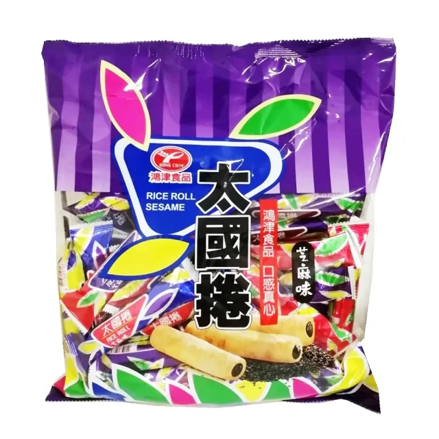 【鴻津】太國捲-芝麻味(350g)