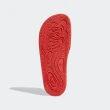 【adidas 愛迪達】PHARREL WILLIAMS CHANCLETAS HU PW BOOST SLIDE 菲董聯名 限量 拖鞋 紅色(FY6140)