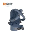 【BeSafe】Haven輕量秒充氣墊腰凳式嬰幼兒揹帶- Leaf朝露藍