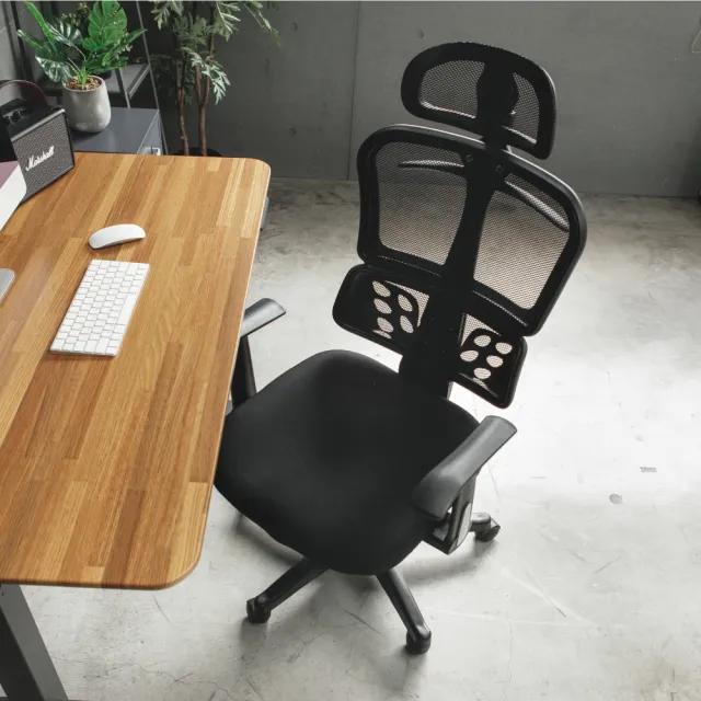 【完美主義】史考特高背厚坐墊電腦椅/辦公椅/書桌椅(五色可選)
