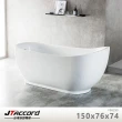 【JTAccord 台灣吉田】06290-150 元寶型壓克力獨立浴缸(150x76x74cm)