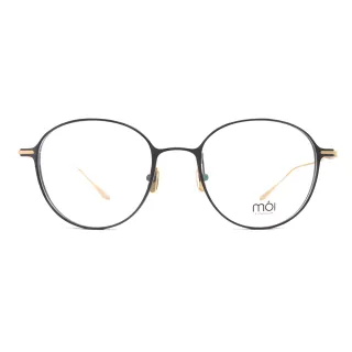 【moi】moi取意法語中的意涵  自我  純鈦光學眼鏡(黑 T002-02)