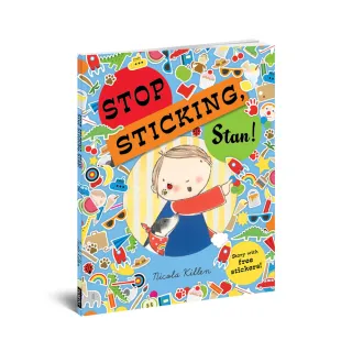 【iBezt】Stop Sticking  Stan(創意的題材及高階的繪本插圖)