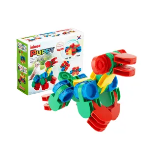 【媽咪可兒】韓國iRingo 百變創意3D積木-迷你系列(可愛狗狗)