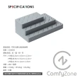 【ComfyZone】巧克力磚化妝品收納架18+6格