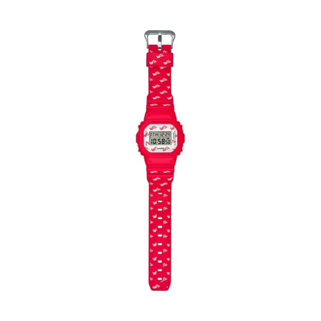 【CASIO 卡西歐】限量天使與惡魔 情人對錶-紅 送禮 禮物 推薦(LOV-20B-4)