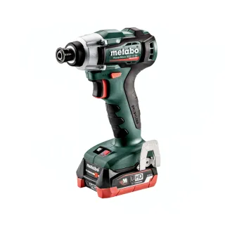 【metabo 美達寶】德國美達寶 12V鋰電無刷衝擊起子機 POWERMAXX SSD 12 BL(雙4.0AH電池套裝組)