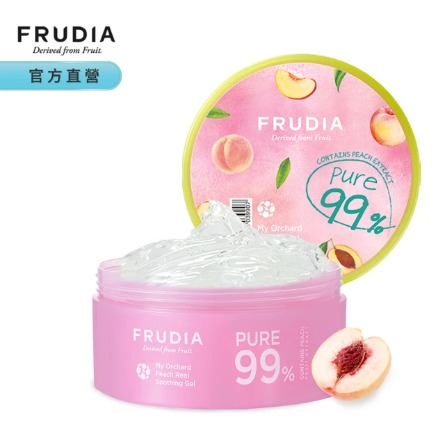 FRUDIA 友肌舒果 蜜桃舒緩保濕凝凍300ml(弱酸性親膚保濕凝凍〜全身適用)