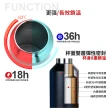 【REVOMAX 銳弗】經典304不鏽鋼保溫秒開瓶 - 極地白 355ml(專利開蓋設計 超強保溫效果)