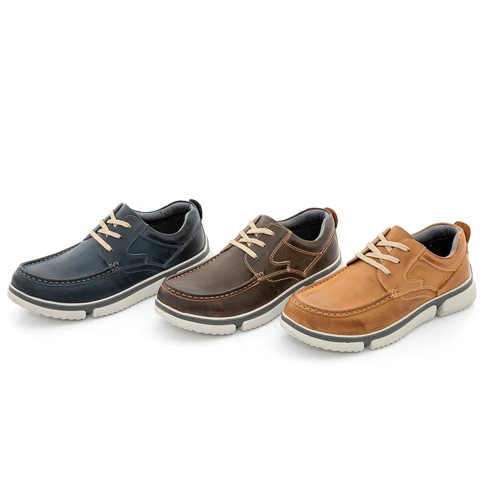 【bac】陽光樂活 帥氣馬克縫線休閒鞋(咖啡色)