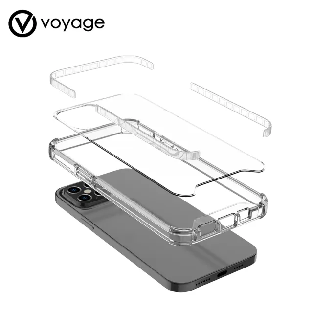 【VOYAGE】iPhone 12 Pro Max 6.7吋 超軍規防摔保護殼(採用日本抗刮背板)