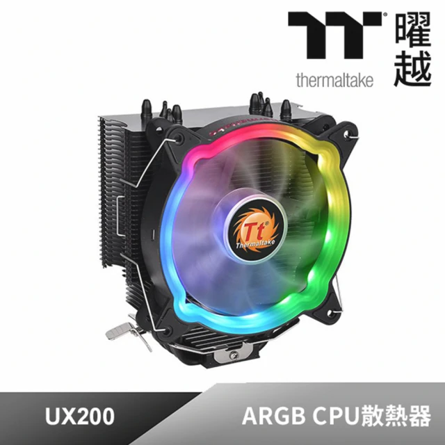 Thermaltake 曜越 UX200 ARGB CPU散熱器(CL-P065-AL12SW-A)