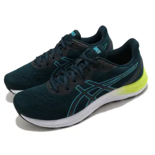 【asics 亞瑟士】慢跑鞋 Gel-Excite 8 D 運動 男鞋 亞瑟士 路跑 緩震 輕量 亞瑟膠 藍 白(1011B036401)