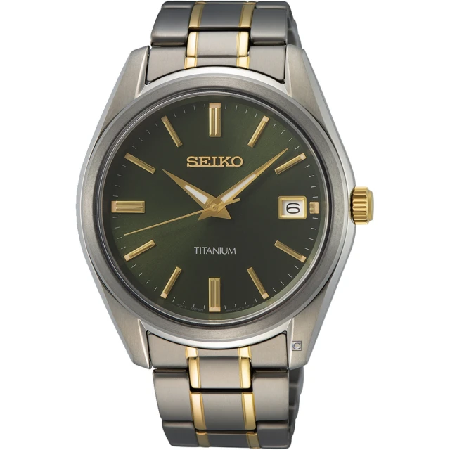 SEIKO 精工 CS 經典簡約鈦金屬腕錶(6N52-00B0G SUR377P1)