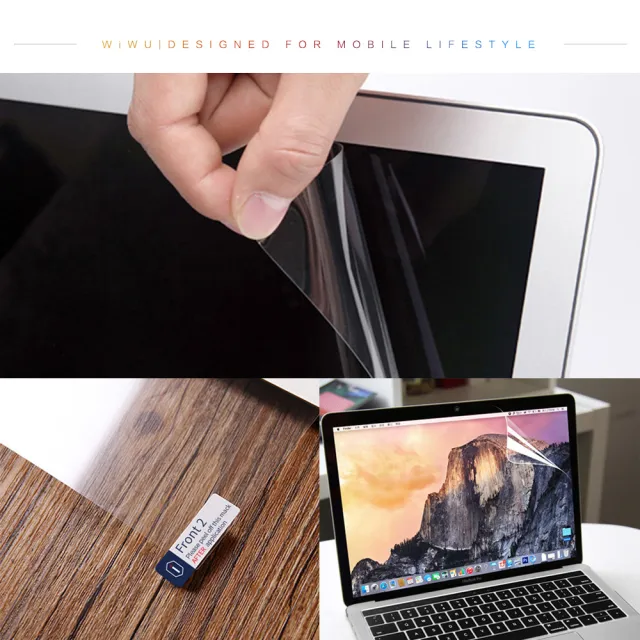 【WiWU】Apple MacBook易貼高清螢幕保護貼13吋Pro Retina 螢幕膜(A1425、A1502)