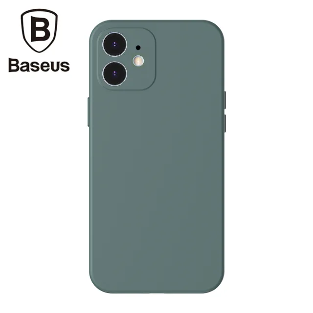 【BASEUS】iPhone 12 液態矽膠防刮抗污保護殼