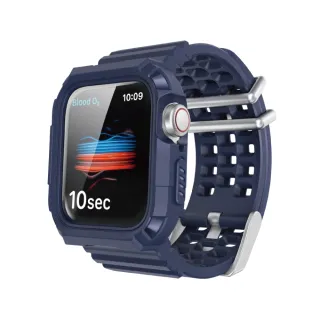 【AHAStyle】Apple Watch 耐衝擊款 TPU全包覆錶帶(防摔運動錶帶)