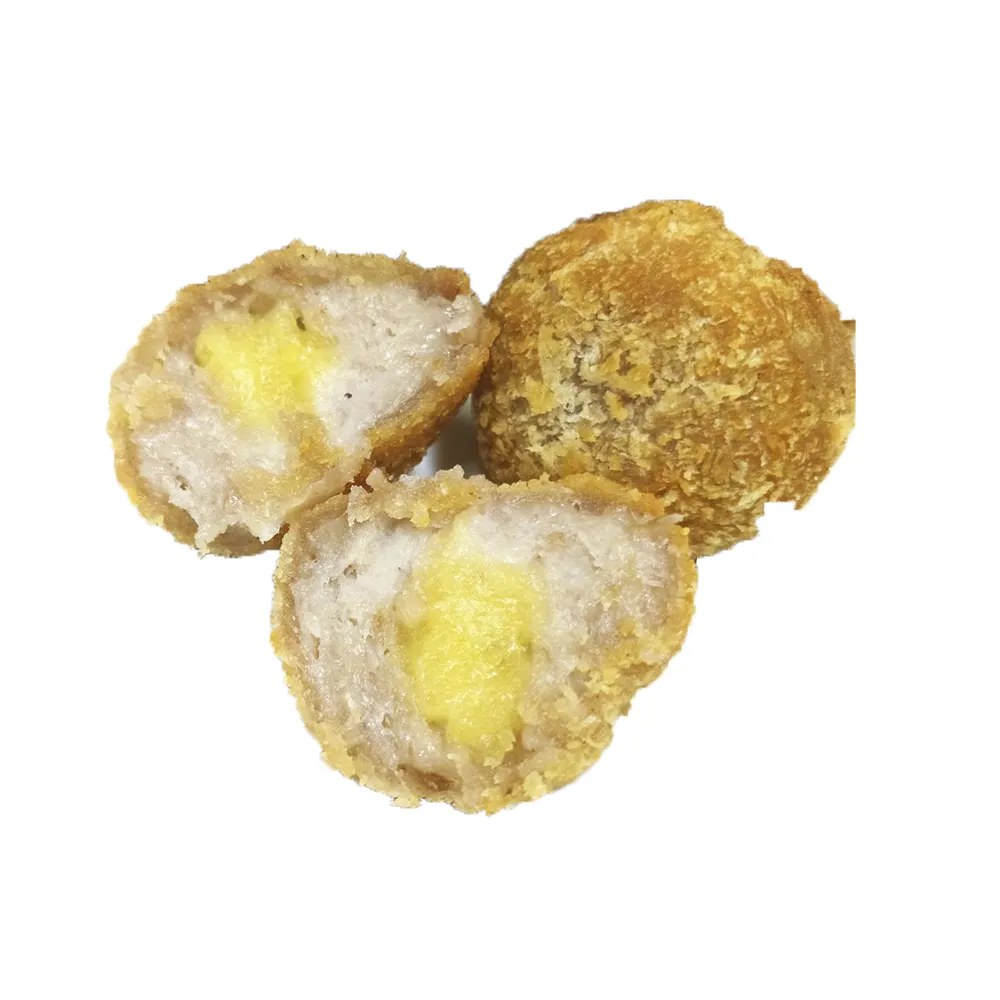 【上野物產】米其林排隊小吃 蛋黃芋丸12包 共120顆(270g±10%/10顆/包)