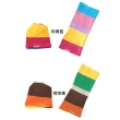 【EHD 宜紅】嬰幼兒童帽子 圍脖 拼色100%棉針織兩用保暖頭套帽(6-48個月嬰幼兒適用 共4色)