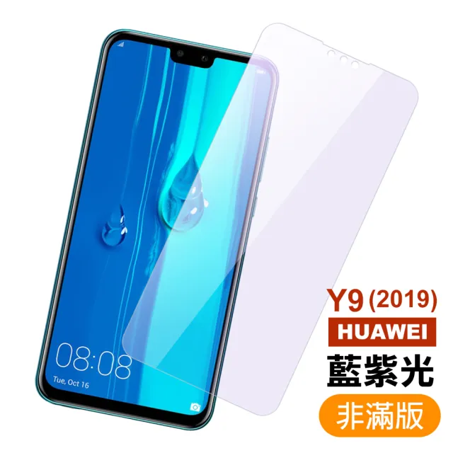 華為 y9 2019 藍光9H鋼化膜手機保護貼(Y9 2019保護貼 Y9 2019鋼化膜)