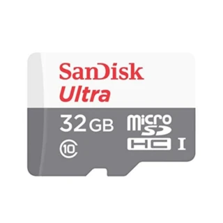 【SanDisk 晟碟】[全新版] 32GB Ultra 100MB/s升級 C10 UHS-I 記憶卡(升速版 100MB/s 7年保固)
