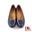 【DK 高博士】經典素面簡約 空氣平底女鞋 87-0903-70(藍色)
