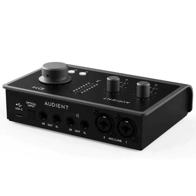 【Audient】iD14 MKII 10in/6out USB 錄音介面(台灣公司貨 商品保固有保障)