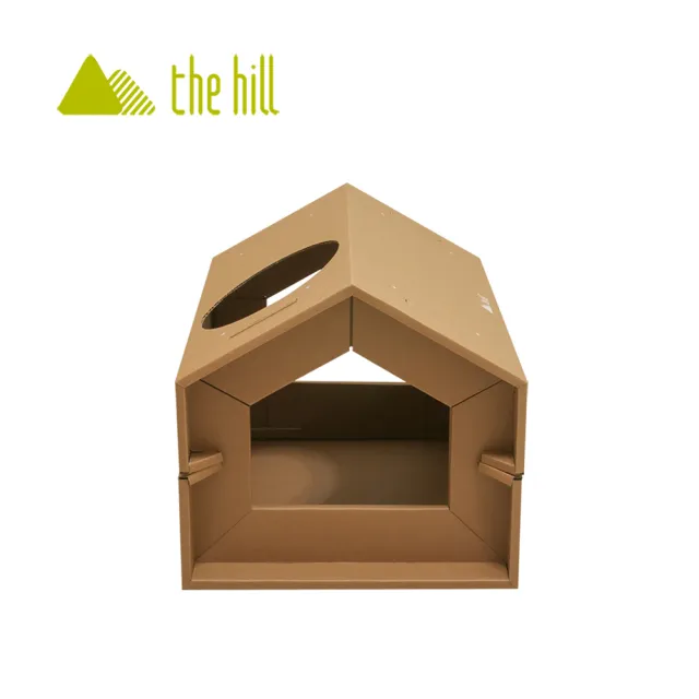 【thehill 樂丘】CARTONATO - 五角好厝紙貓屋（含貓抓板）(TH0301)