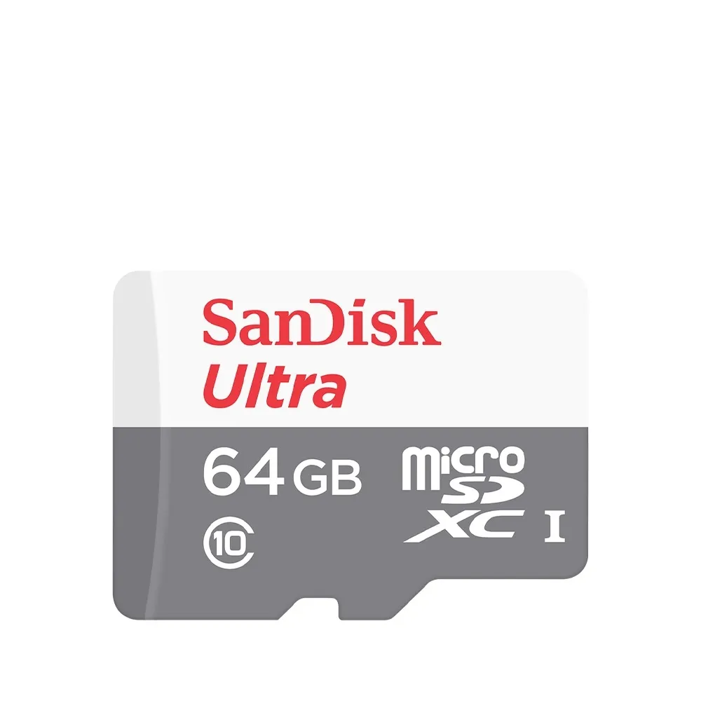 【SanDisk 晟碟】全新版 64GB Ultra MicroSD C10 UHS-I 記憶卡(最高讀取 100MB/s 原廠7年保固)