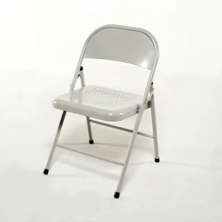 【HomeLong】橋牌鐵合椅(台灣製造 重量輕且平價耐用折疊椅 會議椅)