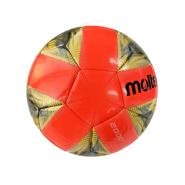 【Molten】Molten Football #3 足球 3號 幼兒 學齡前 國小 低年級 亮面 機縫 19cm(F3A2000-RY)