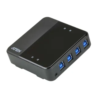 【ATEN】4 x 4 USB 3.1 Gen1 埠週邊分享切換器(US3344)