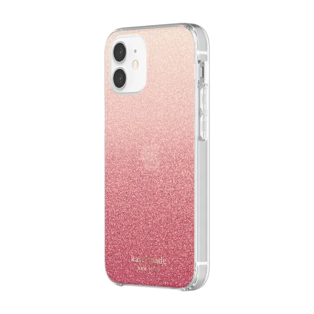 【KATE SPADE】iPhone 12 mini 5.4吋 手機保護殼/套(漸層紅)