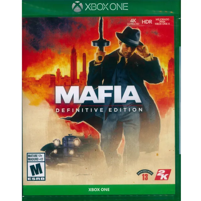 【Microsoft 微軟】XBOX ONE 四海兄弟:決定版 中英日文美版(Mafia: Definitive Edition)